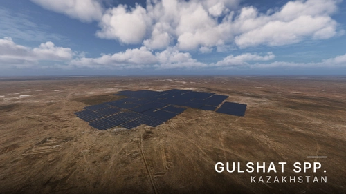 Gulshat Solar Power Plant, Kazakhstan