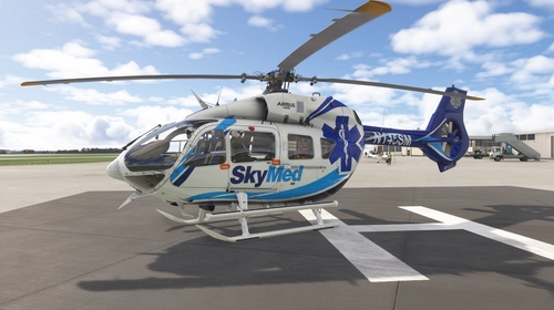 HPG H-145 HEMS SkyMed fictional Helicopter