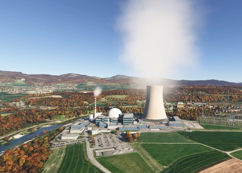 CH Nuclear Power Plants - all four Swiss nuclear power plants for MSFS 2024