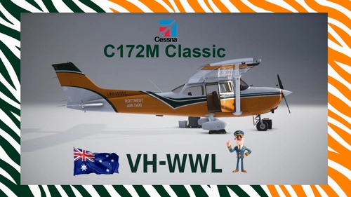 Bagolu Cessna 172M Classic Rottnest Air-Taxi 'VH-WWL'