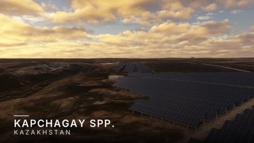Kapchagay Solar Power Plant, Kazakhstan
