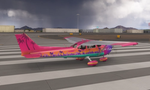 Cessna 172 Skyhawk G1000 – Vice City Sunset (MSFS 2024)
