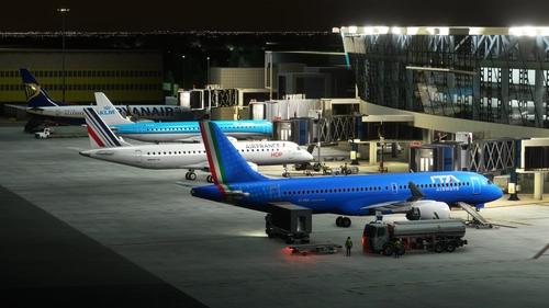 LIMF Turin FSTL Static Aircraft (Barelli MSFS Addons)