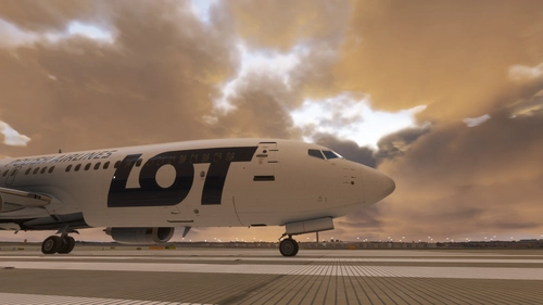 LOT Polish Airlines PMDG 737-800 (SP-LWA)