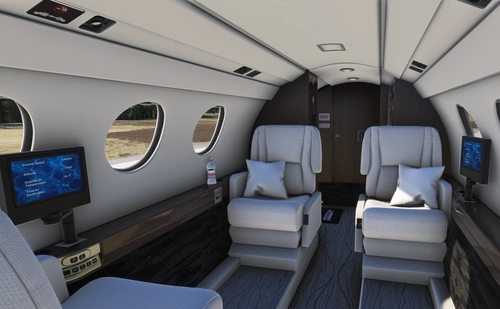 Contrail Falcon 50 Modern Interior
