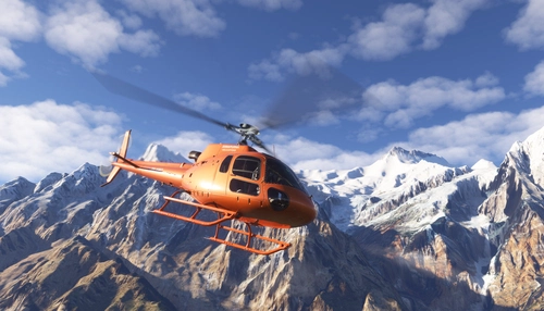 Annapurna Helicopters 9N-AMQ: H-125 livery by KARMA STUDIOS