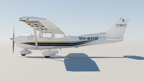 Cessna 172 Skyhawk G1000 – Egyptian Aviation Academy Fleet (MSFS 2024)