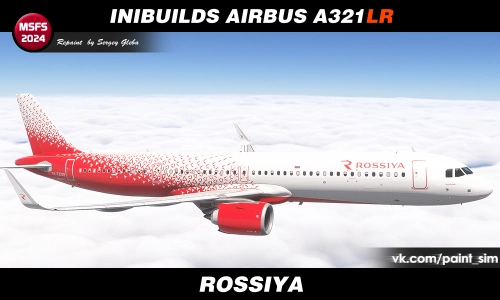 iniBuilds Airbus A321LR - Rossiya