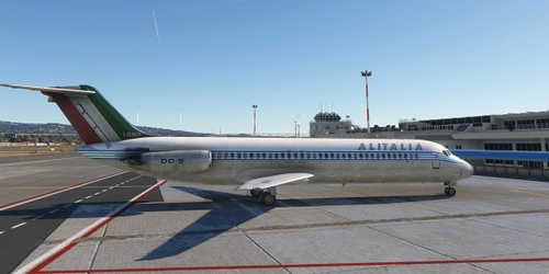 DC-9-30 Alitalia Old Livery (I-DIKP)