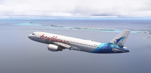 Maldivian 8Q-IAN for Fenix Simulations A320-CFM-WF