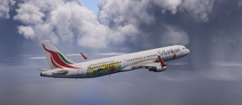 Sri Lankan 4R-ANC for Fenix Simulations A321-CFM-SL
