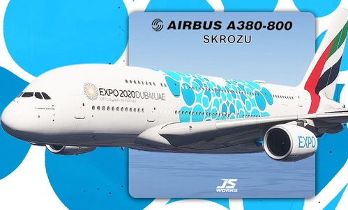 IniBuilds A380-800 Emirates A6-EVH