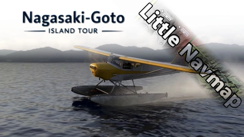 Little Navmap Flight Plan to explore Nagasaki and Gotō Islands (Japan)
