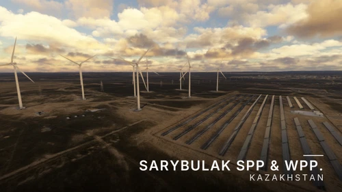 Sarybulak Solar and Wind Power Plants, Kazakhstan