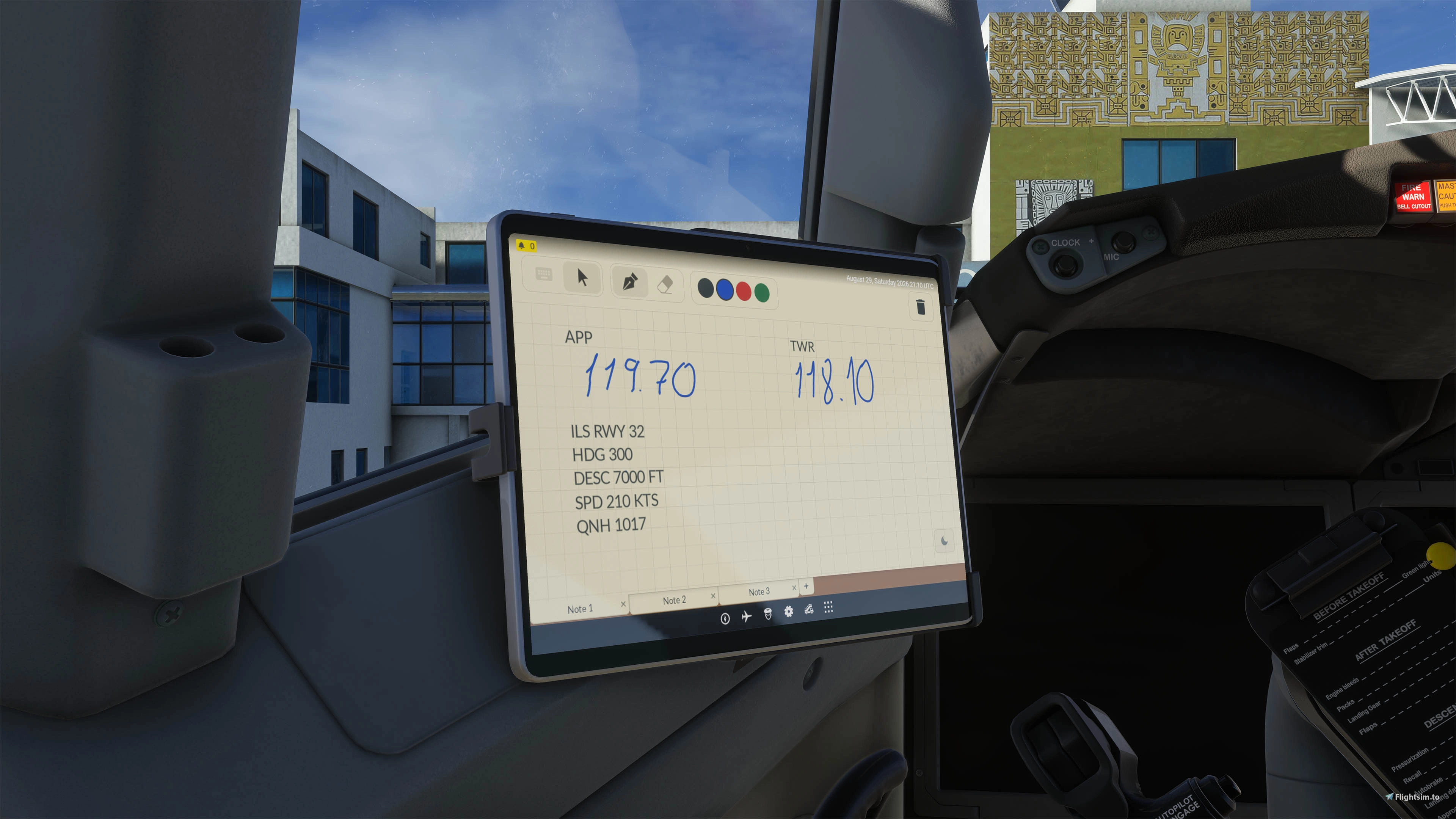 Flight Notes for EFB