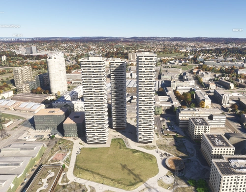 Hochbord Towers & Park, Dübendorf - Switzerland