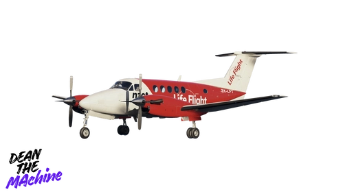 Carenado B200 ZK-LFT Life Flight
