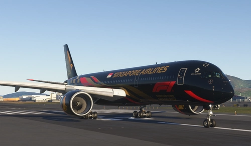 Singapore Airlines Singapore Grand Prix F1 - iniBuilds A350-900 (Fictional)