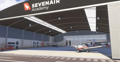 LPCS - Cascais - Seven Air and AWA Hangars