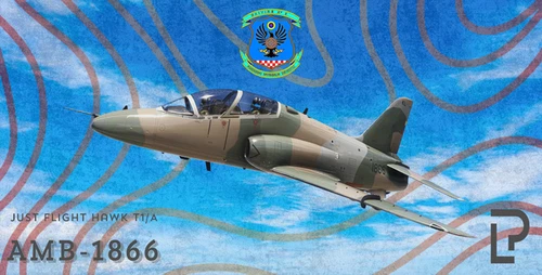 FANB AMB-1866 (Based on K-8W AMB-1866 2026 / High Fidelity) | Just Flight Hawk T1