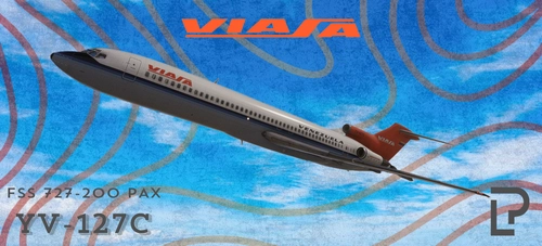 VIASA YV-127C (1994 / High Fidelity) | B727-200 PAX (FSS)