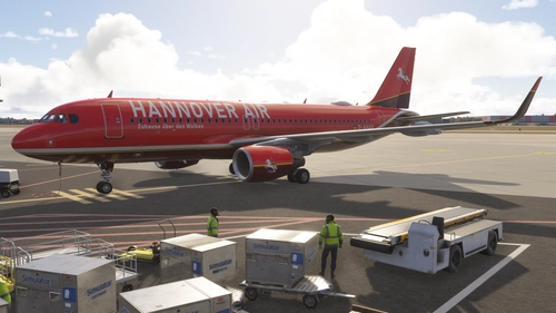 Hannover Air (Fictional) w/Cabin | Fenix A320-CFM (SL) - V3