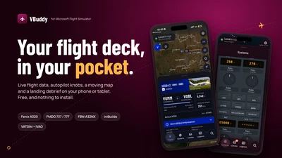 VBuddy: The Ultimate MSFS Web Companion & Remote Cockpit