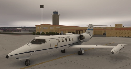 Flysimware Learjet 35A - USAF C21 USAFE