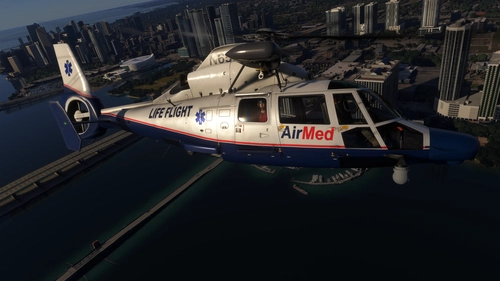 AS-65 Daulphin AirMed Life Flight