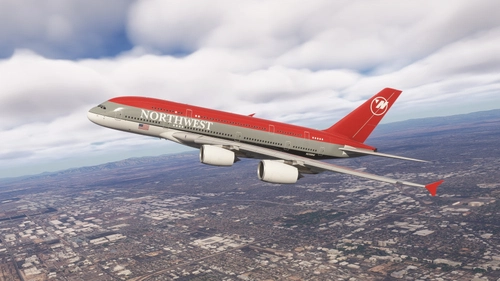 iniBuilds A380 | Northwest Airlines | Fictional | Requested