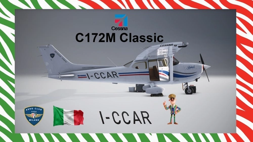 Bagolu Cessna 172M Aeroclub Milano 'I-CCAR'