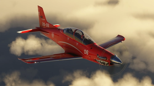 IRIS PC-21 "Hürkuş-II Red" Livery (Fictional-8K)