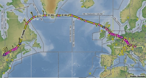 IFR Vienna International Airport (LOWW) to Toronto Pearson Intl (CYYZ)