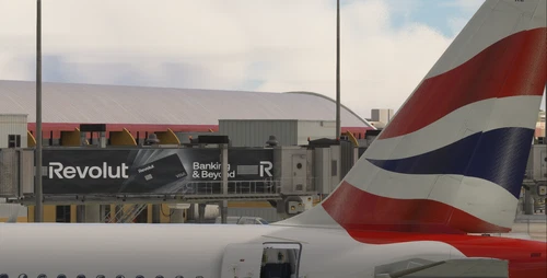 LPFR - Faro Airport Jetways Update | Asobo/Microsoft scenery