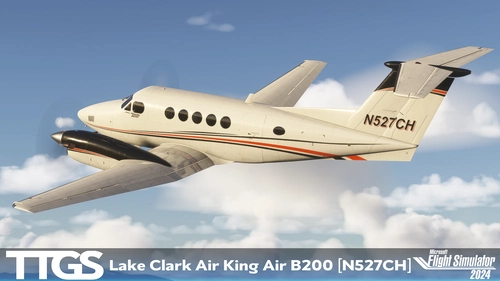 Carenado King Air B200 Lake Clark Air N527CH