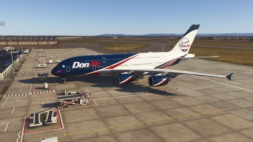 FBW A380 World Flight 2026 Breast Cancer Livery