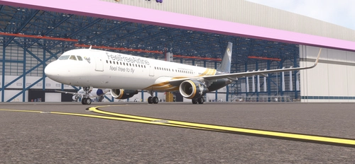 FeelFreeAirline A321 D-AFFC "Copper-Flow"