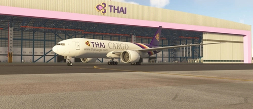 Thai Airways Cargo 777F HS-TJZ