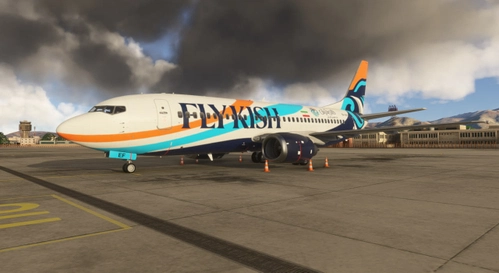 CSS B737-300 FLYKISH EP-LEF