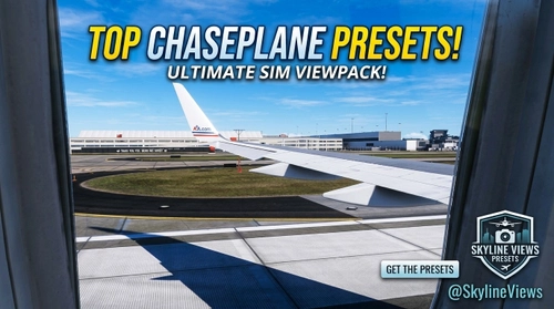 SkyLine Views - BlueBird 757 ChasePlane Preset
