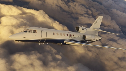 Contrail Falcon 50 - N313TT