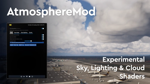 AtmosphereMod: Experimental Haze, Sky and Cloud Lighting