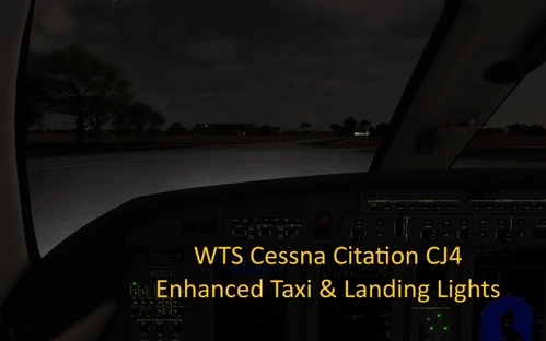 WTS CJ4 Enhanced Taxi & Landing Lights