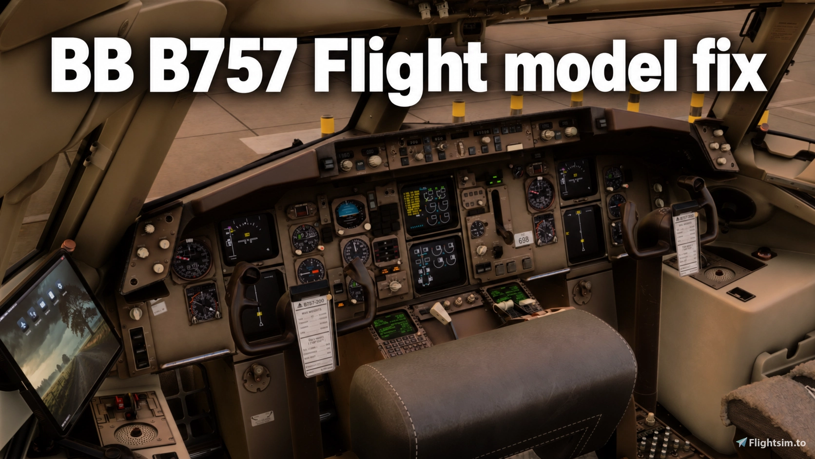 Bluebird 757 Flight Model Improvement