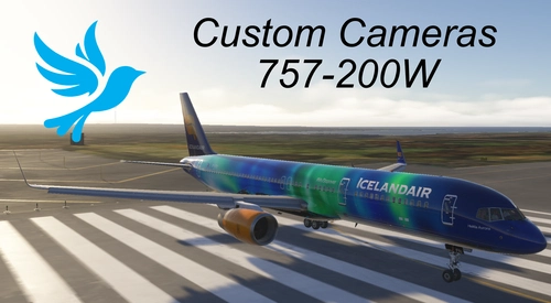 Bluebird 757-200 RR Scimitar Custom Cameras
