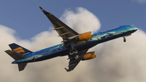 Bluebird sim 757-200 - Icelandair TF-FIR (80 years livery) - 4K thumbnail 2