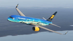 Bluebird sim 757-200 - Icelandair TF-FIR (80 years livery) - 4K thumbnail 3