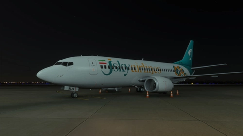 CSS 737-300 JSKY EP-JIA Livery