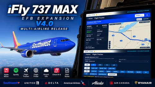 iFly 737 MAX EFB Expansion