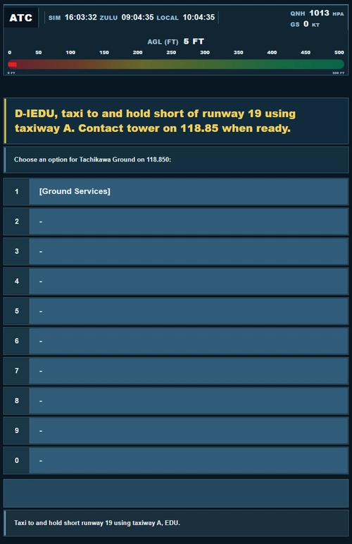 AAO ATC Web Panel - Dark and eCam Style
